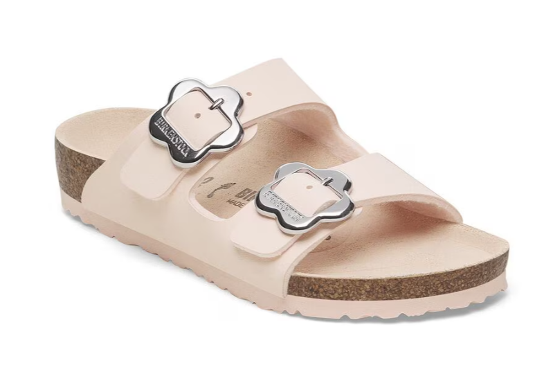 BIRKENSTOCK #ARIZONA FLOWER BUCKLE ROSE BIRKENSTOCK #ARIZONA FLOWER BUCKLE ROSE