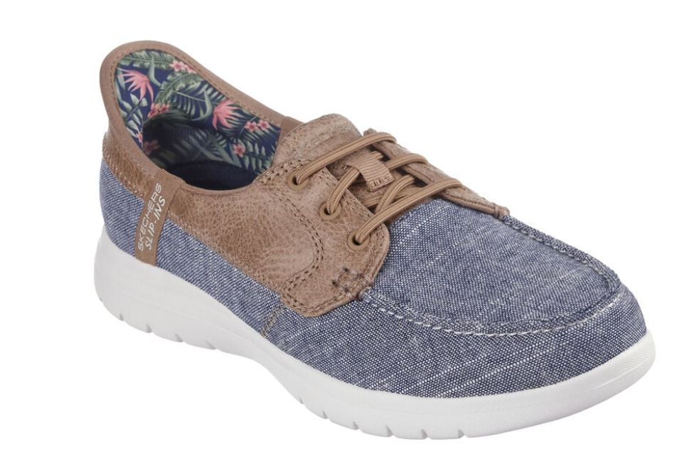 SKECHERS #ON THE GO FLEX SLIP INS MARINE SKECHERS #ON THE GO FLEX SLIP INS MARINE
