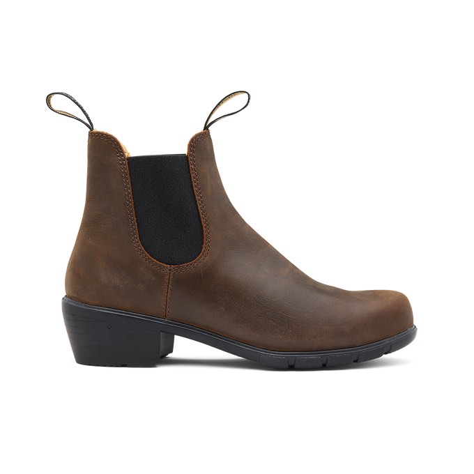 BLUNDSTONE # 1673 SERIE HEEL ANT BROWN BLUNDSTONE # 1673 SERIE HEEL ANT BROWN