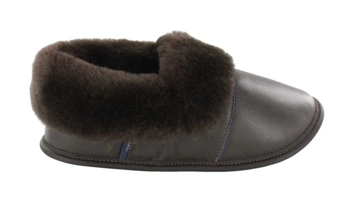 GARNEAU #PARESSEUSE CUIR BRUN/BRUN GARNEAU #PARESSEUSE CUIR BRUN/BRUN