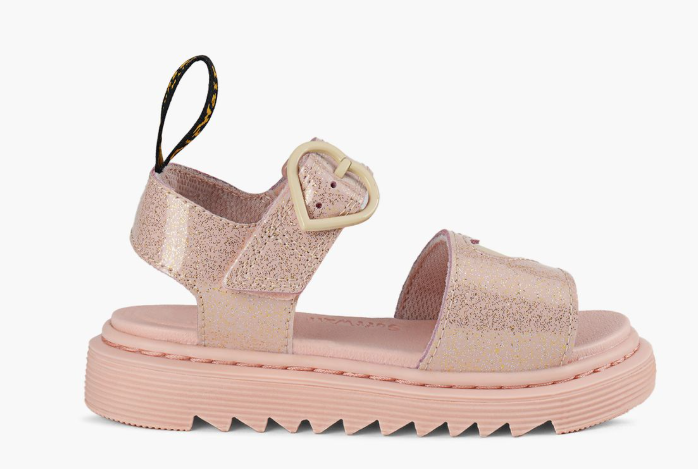 DR MARTENS # MARLOWE HEARTS POWDER PINK DR MARTENS # MARLOWE HEARTS POWDER PINK