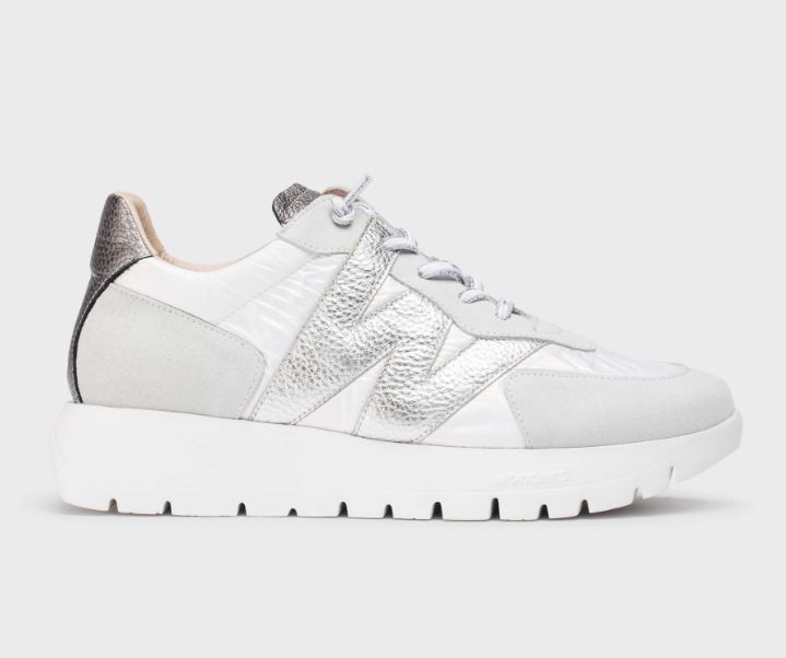 WONDERS # A2464 BLANC-ARGENT WONDERS # A2464 BLANC-ARGENT