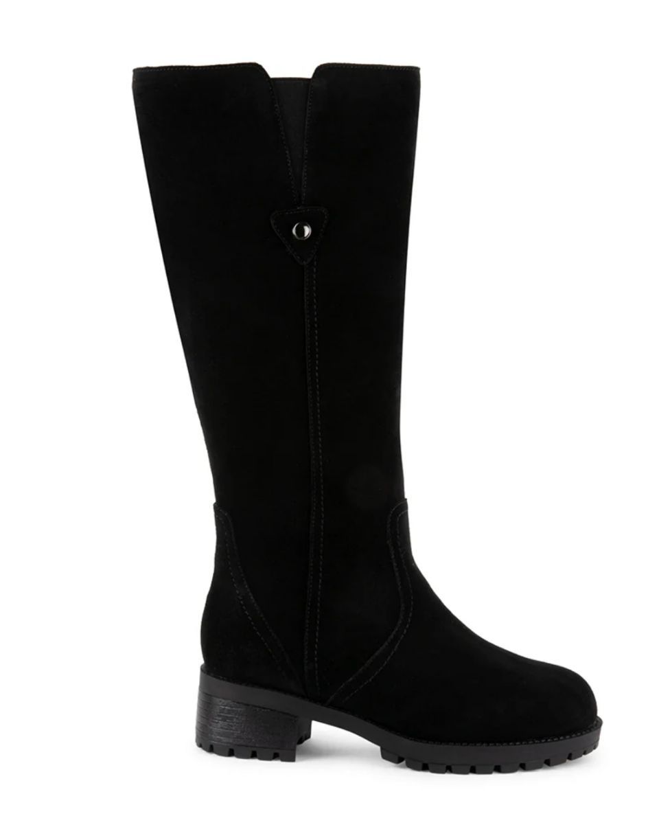 BLONDO #MANUELA NOIR COW SUÈDE BLONDO #MANUELA NOIR COW SUÈDE