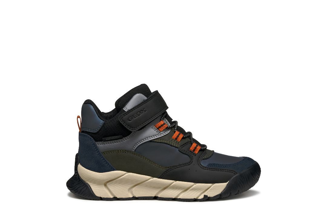 GEOX # FLEXYPER NOIR/VERT/BLEU GEOX # FLEXYPER NOIR/VERT/BLEU