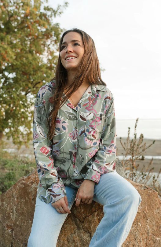 LOUVE # CHEMISE IMPRIMEE JACQUELINE LOUVE # CHEMISE IMPRIMEE JACQUELINE