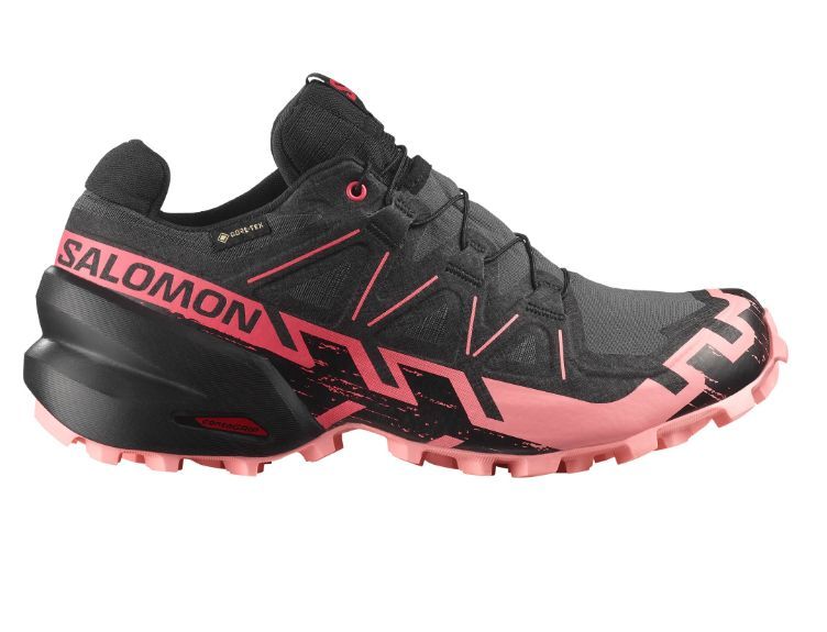 SALOMON #SPEEDCROSS 6 GORETEX NOIR/ROSE SALOMON #SPEEDCROSS 6 GORETEX NOIR/ROSE