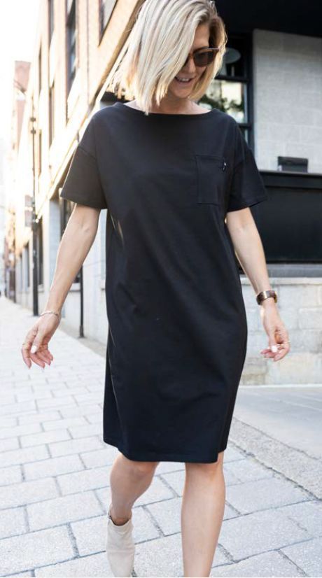 LOUVE # ROBE T-SHIRT À POCHE LOUVE # ROBE T-SHIRT À POCHE