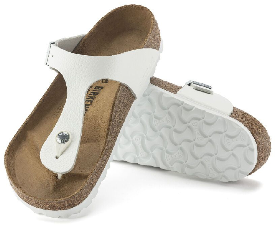 BIRKENSTOCK # GIZEH BLANC - 0566 - BIRKENSTOCK