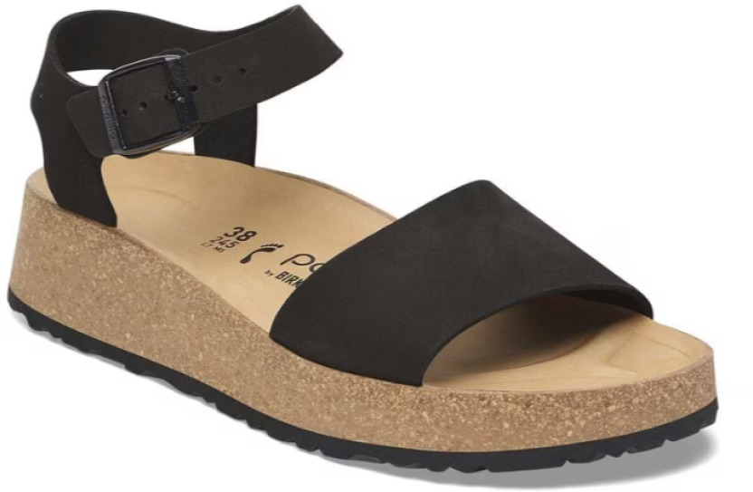 BIRKENSTOCK # GLENDA PAPILLO NUBUCK NOIR - 0599 - BIRKENSTOCK