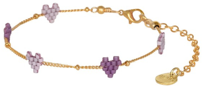 MISHKY # HEARTSY CHAIN LILAS - - MERX