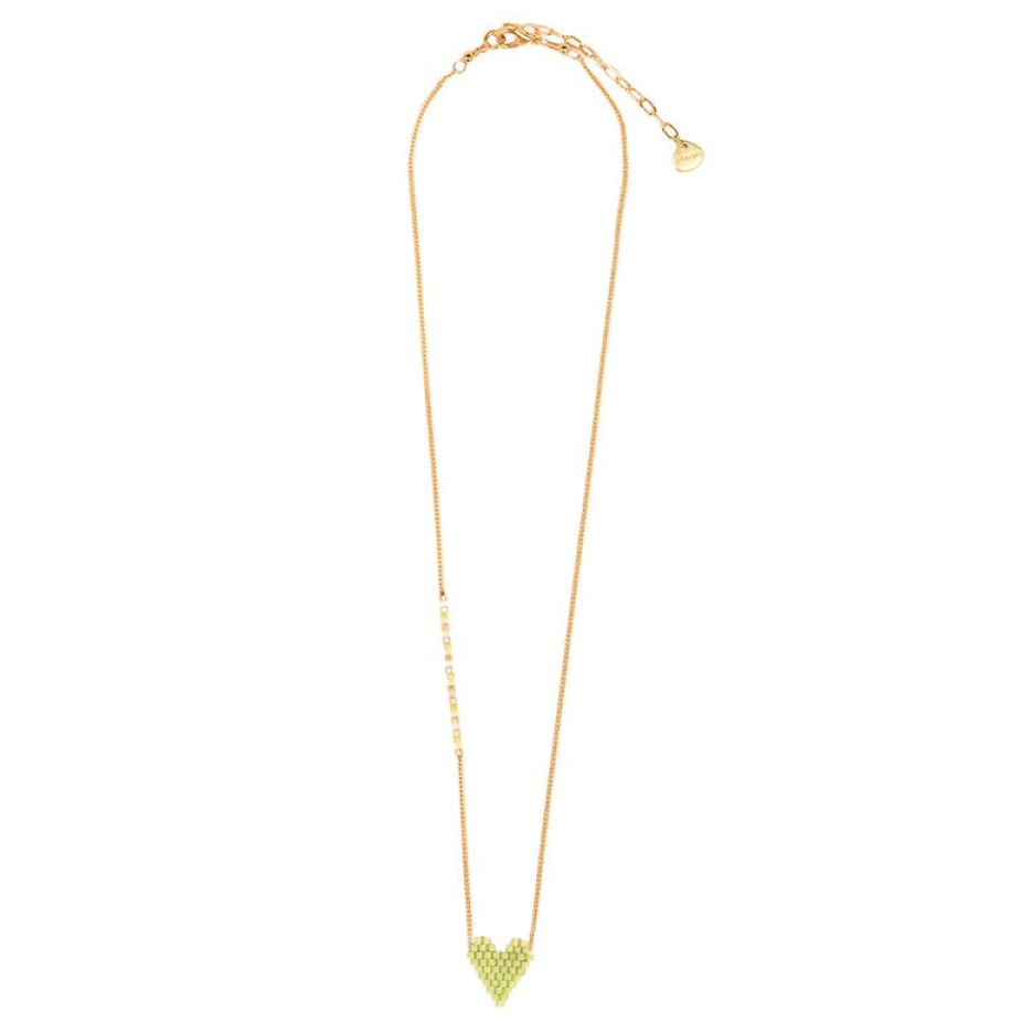 MISHKY # HEARTSY CHAINE VERT - - MERX