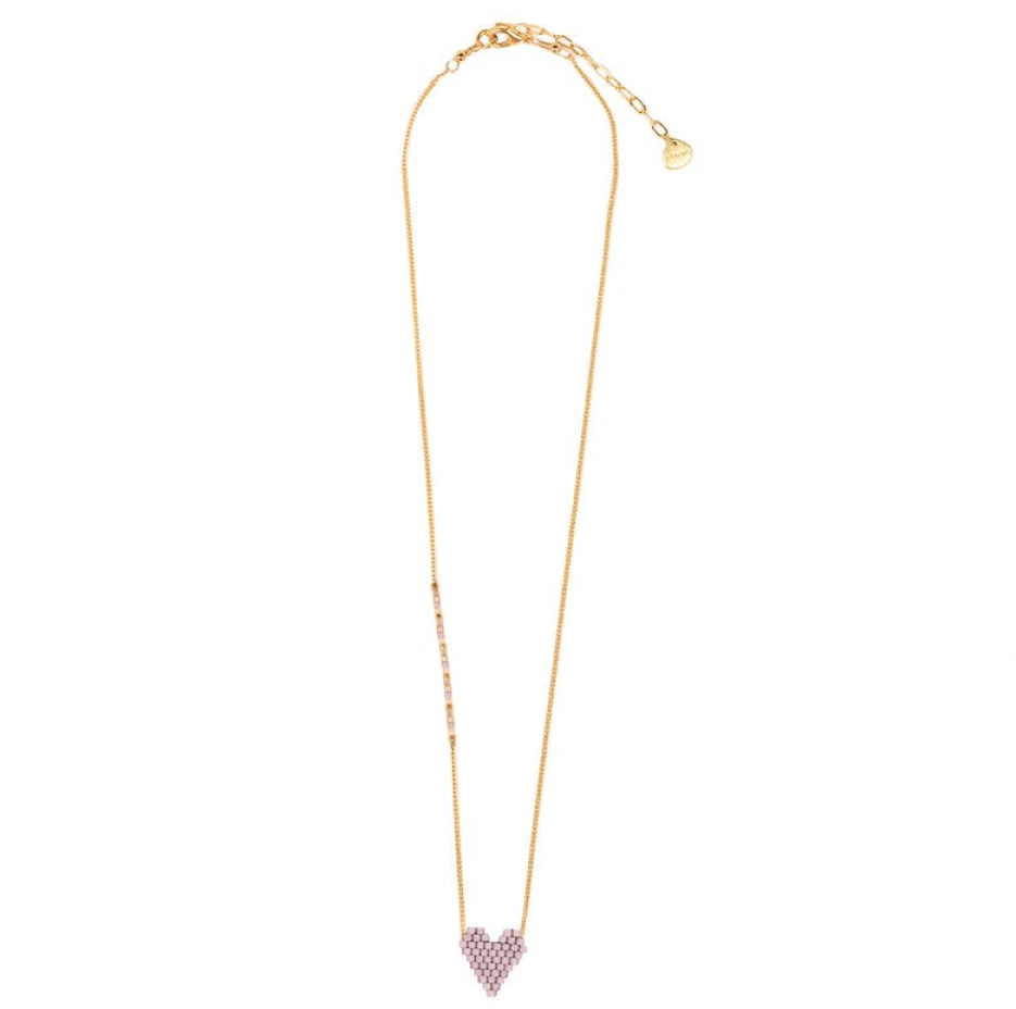 MISHKY # HEARTSY CHAINE LILAS - - MERX