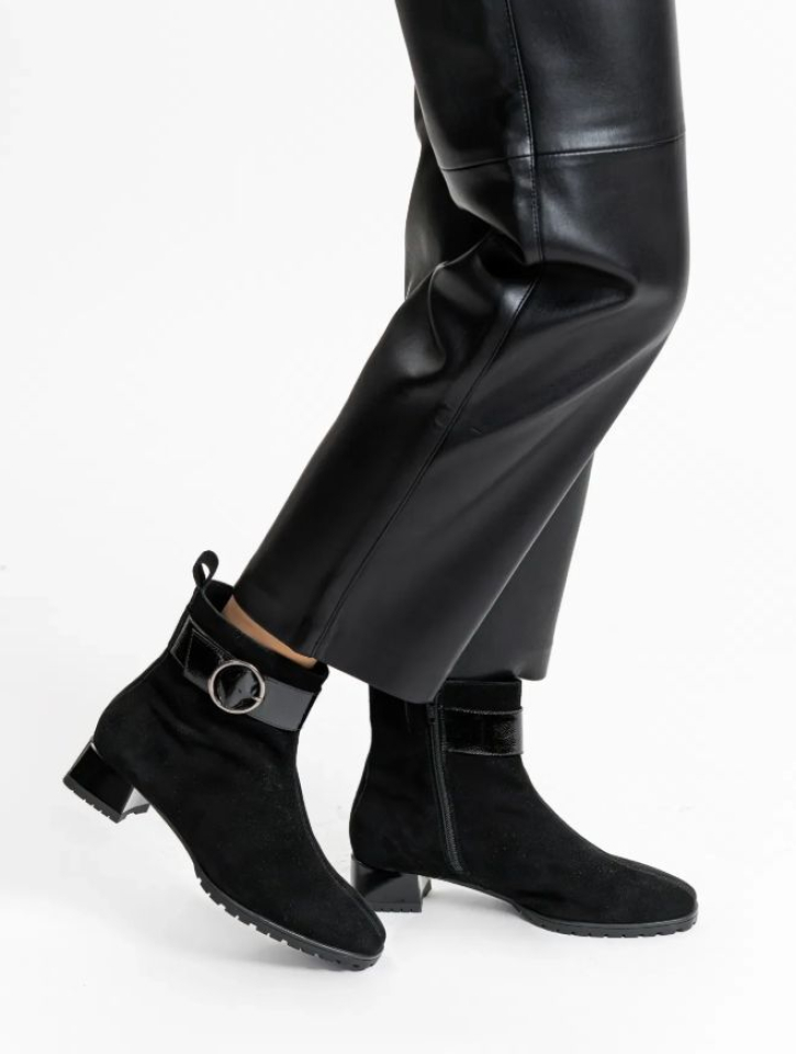ARA # GLOUCESTER NOIR SUÈDE/VERNIS - 11013 - ARA