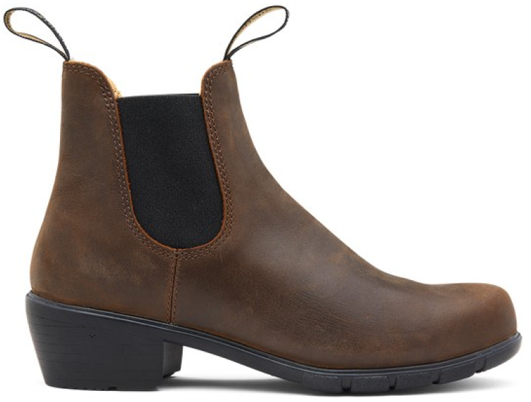 BLUNDSTONE # 1673 SERIE HEEL ANT BROWN - B108 - BLUNDSTONE