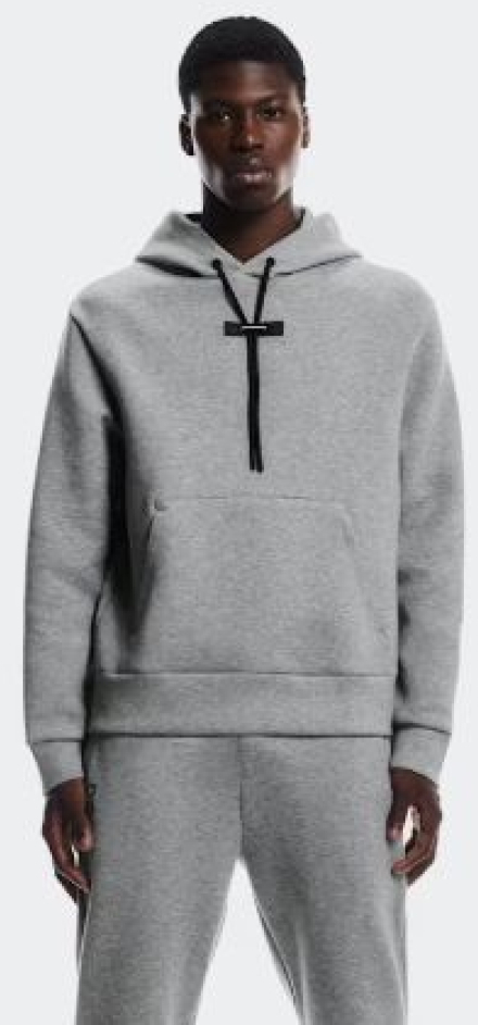 ON RUNNING # FOCUS TECH HOODIE BASALT - - ON