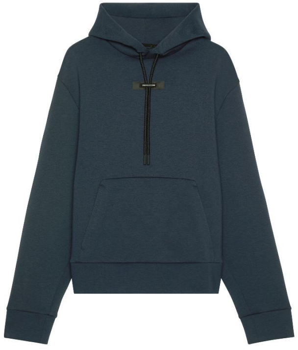 ON RUNNING # FOCUS TECH HOODIE NAVY - - ON