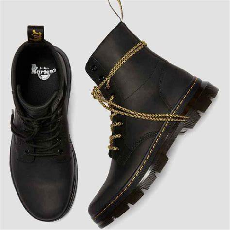 DR MARTENS # COMBS LEATHER NOIR - 5957 - DR MARTENS