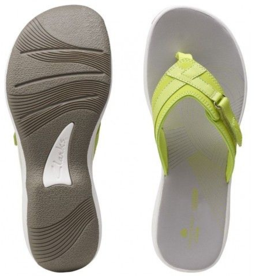 CLARKS # BREEZE SEA LIME - - CLARKS