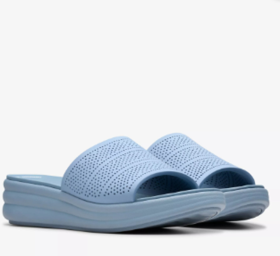 CLARKS # DRIFT TWIST LIGHT BLUE - 1419 - CLARKS