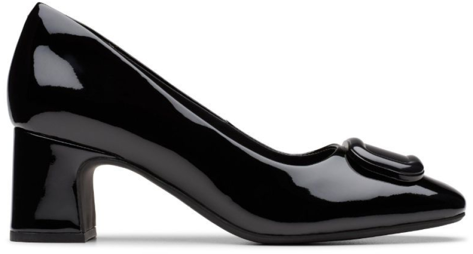 CLARKS # FERNIE TRIM NOIR VERNIS - 2934 - CLARKS