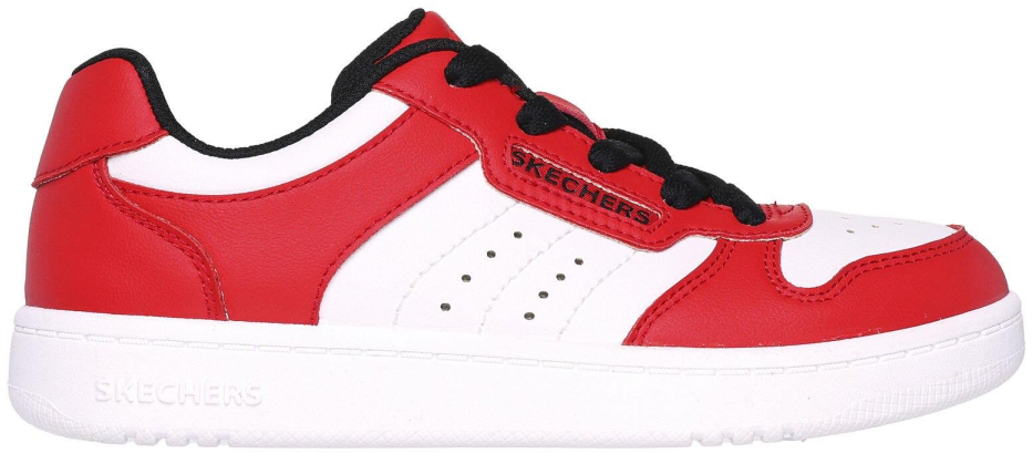 SKECHERS # QUICK STREET BLANC/ROUGE - 4444 - SKECHERS