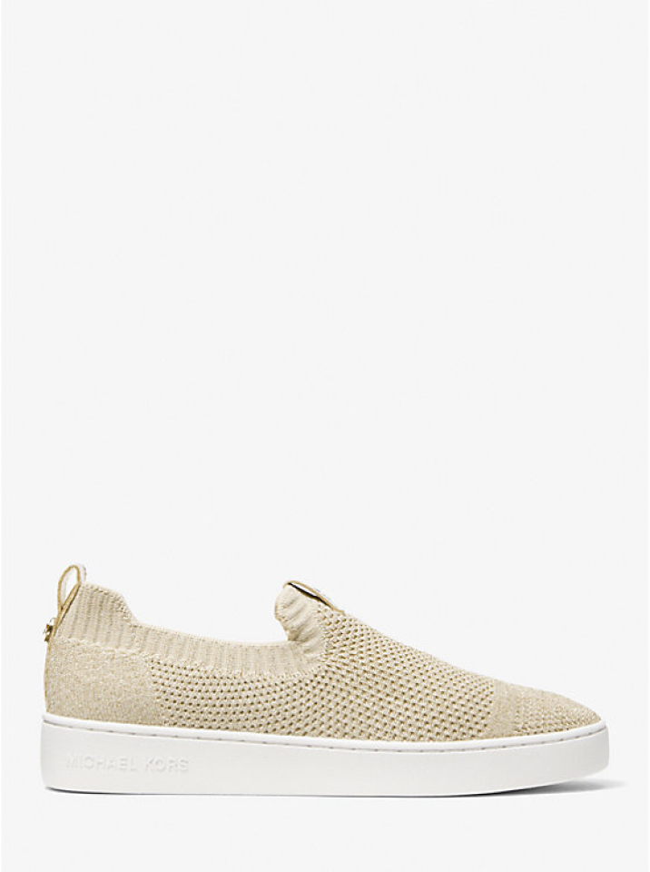 MICHAEL KORS# JUNO KNIT SLIP ON GOLD - 3490 - MICHAEL KORS