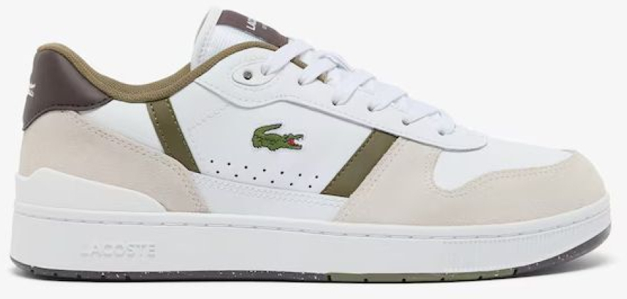 LACOSTE # T-CLIP SET BLANC/BEIGE/KAKI - 6538 - LACOSTE