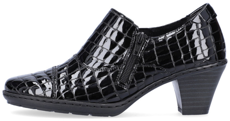 RIEKER # 57173-03 NOIR CROCO - 2859 - RIEKER