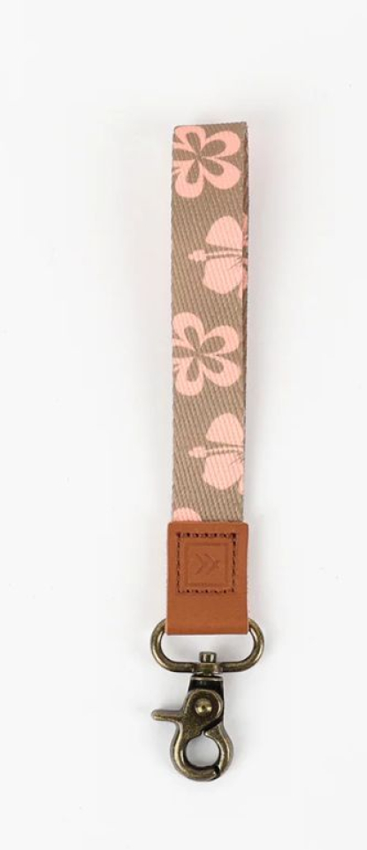 THREAD # WRIST LANYARD HAWAIIAN FLORAL - - THREAD WALLETS LLC
