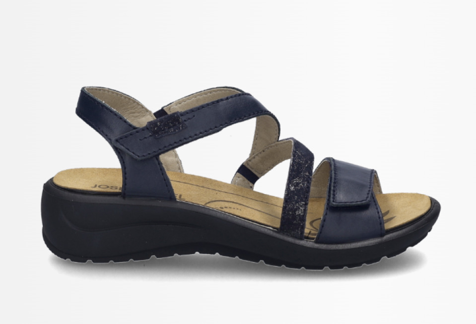 JOSEF SEIBEL # ANNECY 12 MULE DARK BLUE - 2703 - JOSEF SEIBEL CANADA