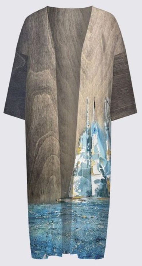 SOPHIE LAMBERT # ELANI KIMONO PASSAGE - - COLLECTION SOPHIE LAMBERT