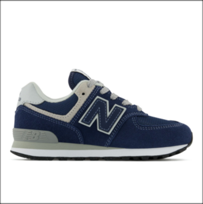 NEW BALANCE # 574 BLEU BLANC - 4375 - NEW BALANCE