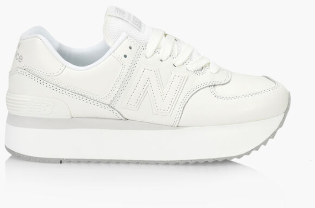 NEW BALANCE # 574+ BLANC - 6193 - NEW BALANCE