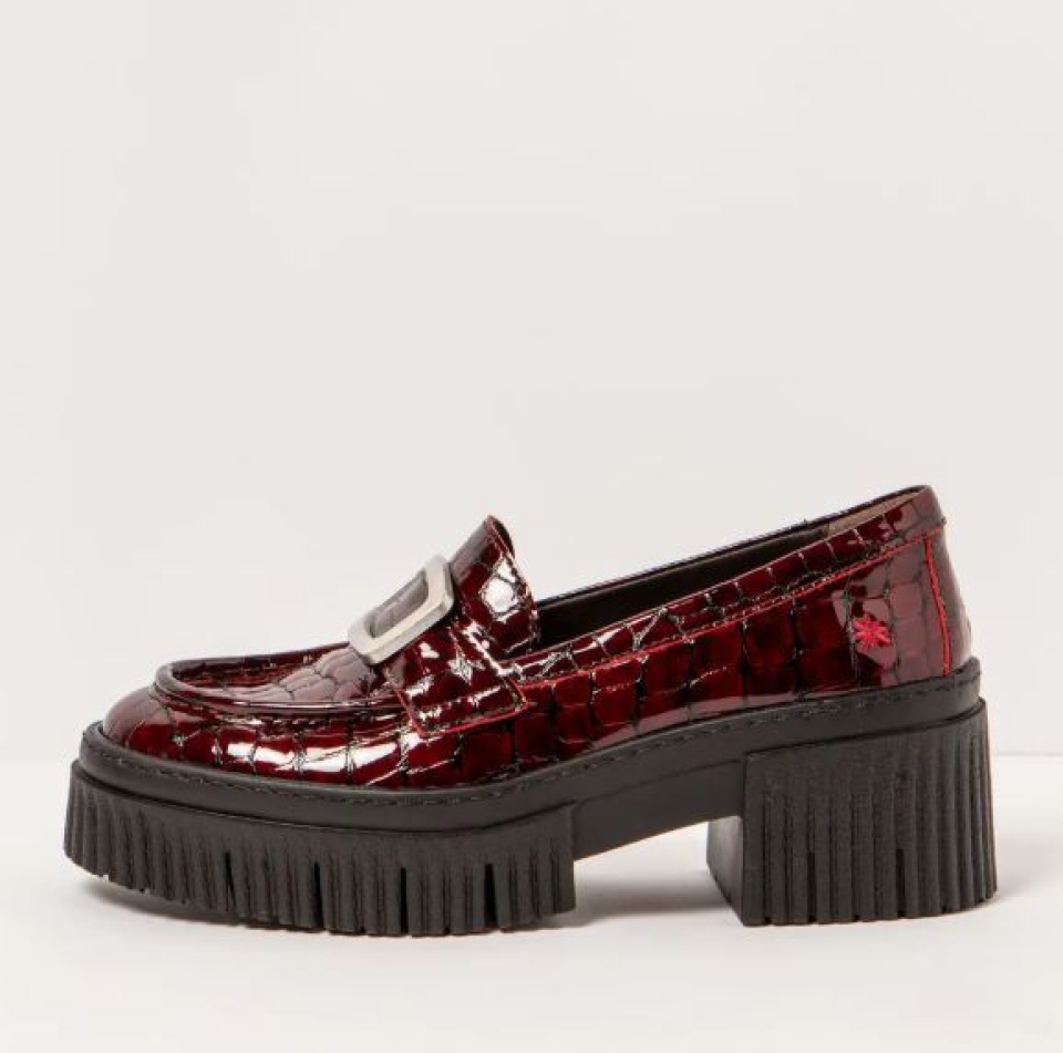 ART # X1372 CROCO BORDEAUX - 3582 - ART