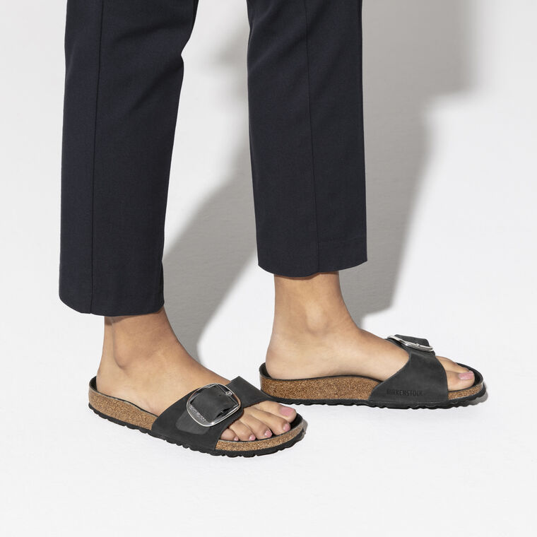 BIRKENSTOCK # MADRID BIG BUCKLE NOIR