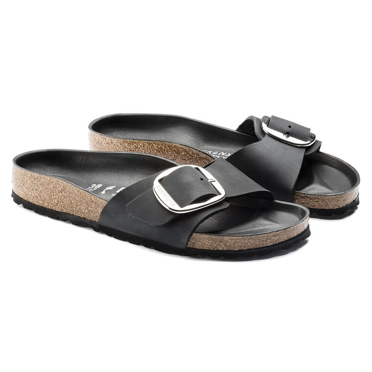 BIRKENSTOCK # MADRID BIG BUCKLE NOIR
