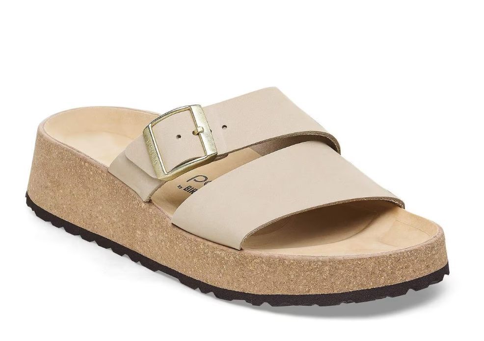 BIRKENSTOCK # ALMINA NUBUCK SANDCASTLE