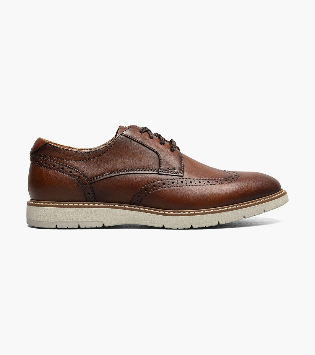 FLORSHEIM # VIBE WINGTIP OX COGNAC