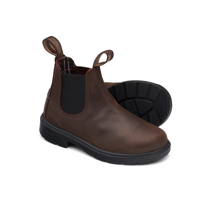 BLUNDSTONE # 1468 JUNIOR ANTIQUE BROWN