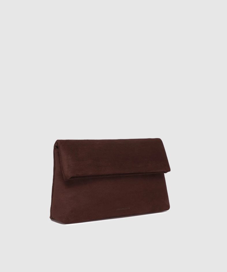 LOUHENHIDE # LUKA SUEDE CLUTCH CROSSBODY