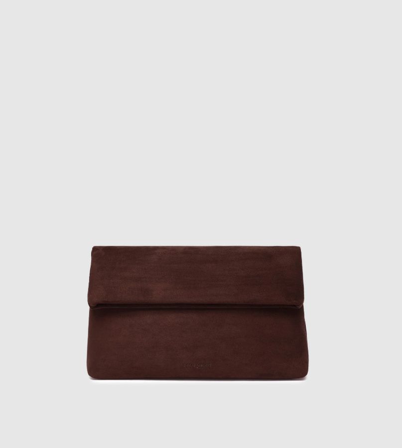 LOUHENHIDE # LUKA SUEDE CLUTCH CROSSBODY