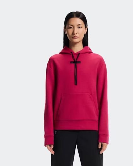 ON RUNNING # FOCUS TECH HOODIE GRENADINE