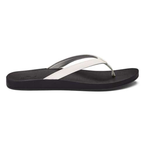 OLUKAI # PUAWE BLANC/NOIR