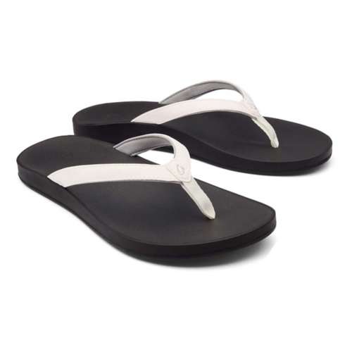 OLUKAI # PUAWE BLANC/NOIR