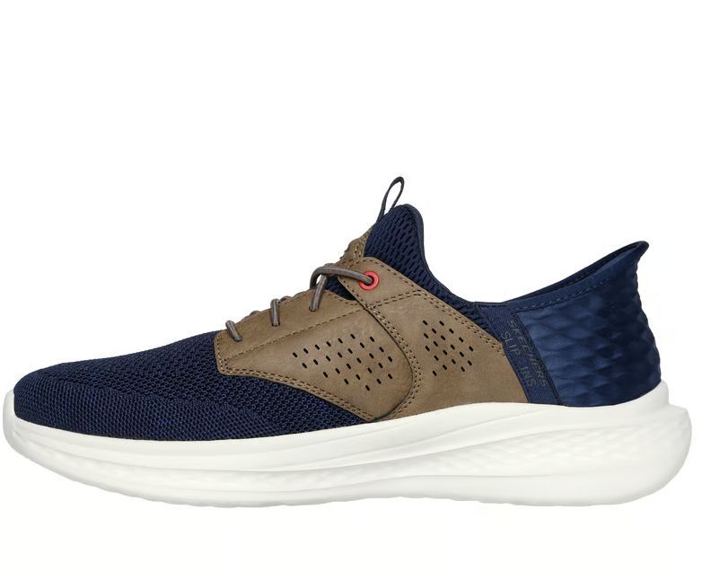 SKECHERS # CASTER SLADE NAVY/TAN