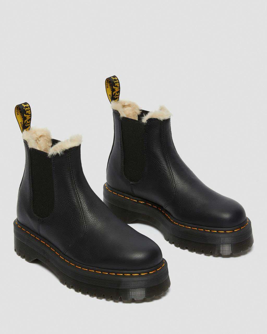 DR MARTENS # 2976 QUAD FL BLACK