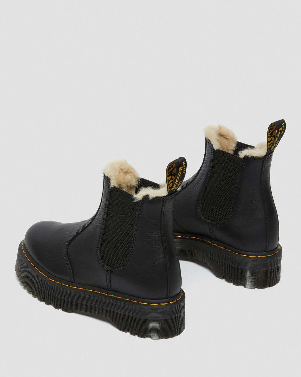DR MARTENS # 2976 QUAD FL BLACK