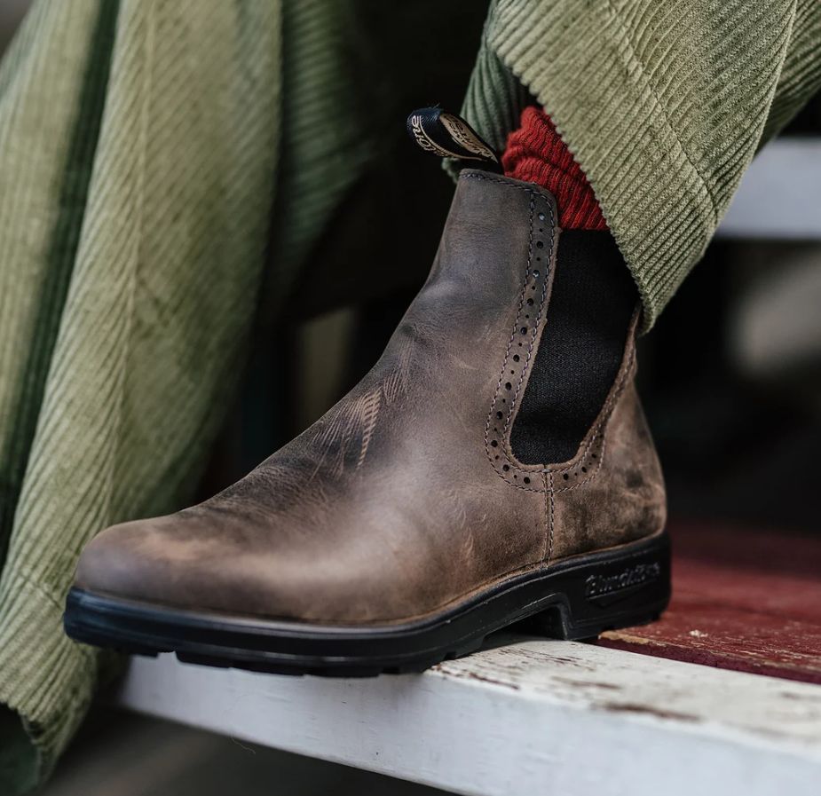 BLUNDSTONE # 2615 HIGH TOP CLAY