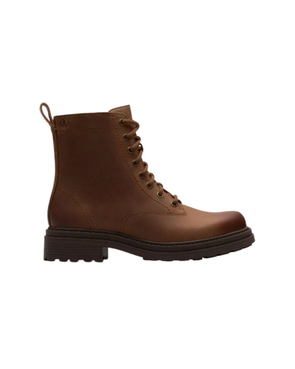 CLARKS #ORINOCO 3 STYLE WP WALNUT CUIR