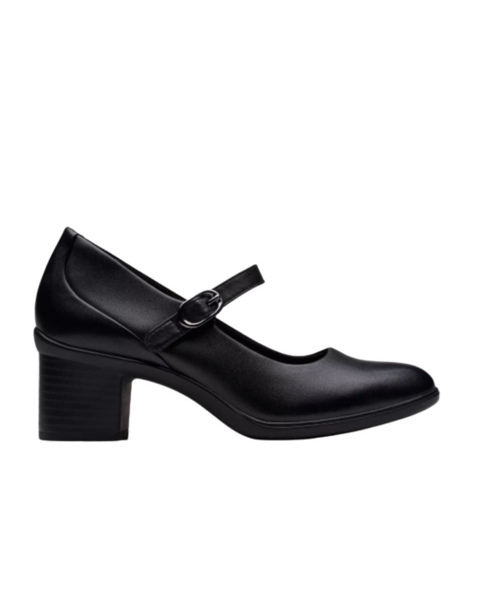 CLARKS # SHAYA JANE CUIR NOIR
